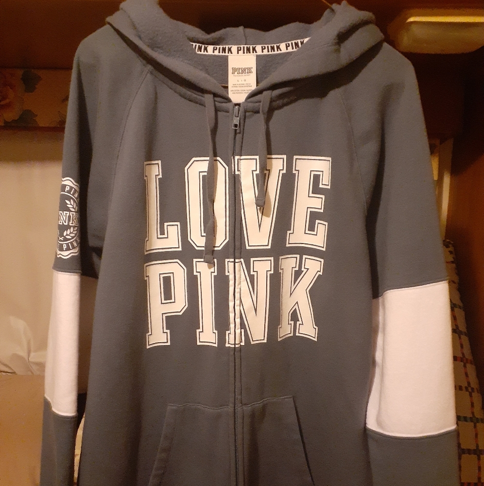 Large Victoria Secret Pink hoodie